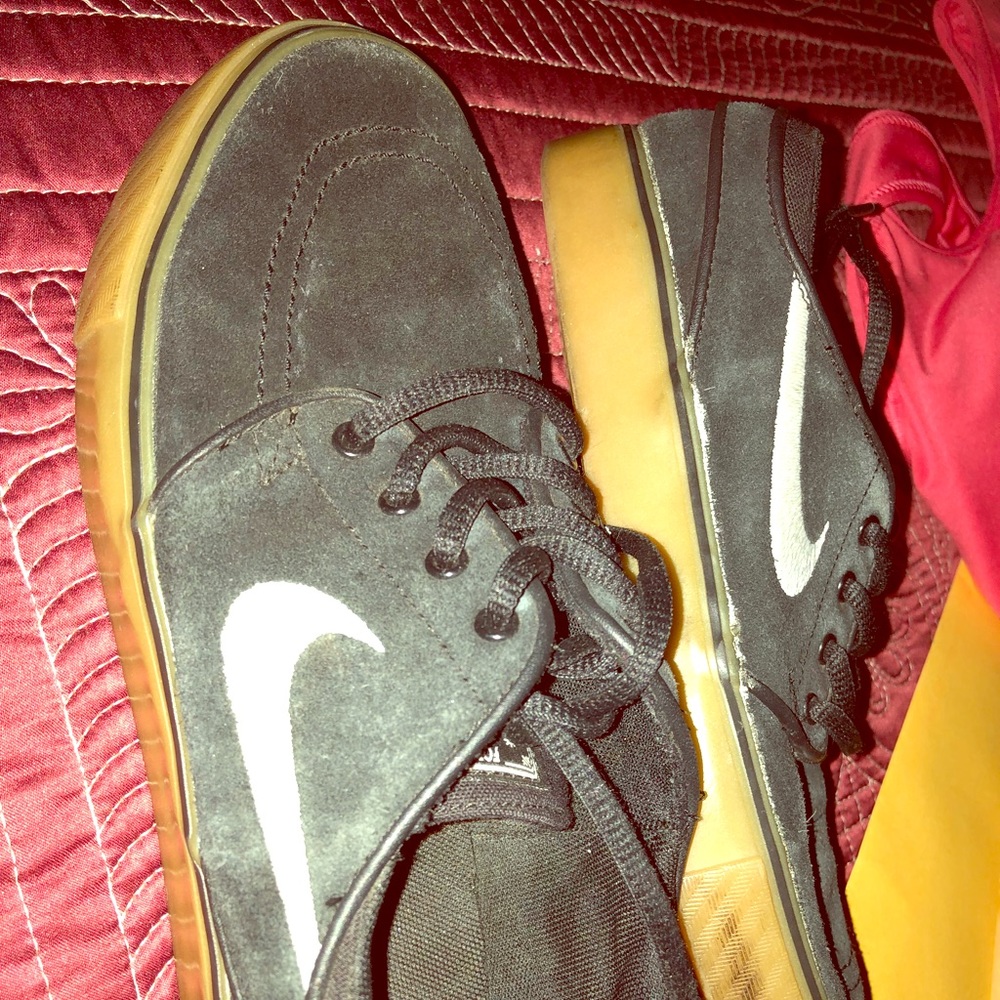 Nike’s sb janoskis w / rubber bottoms